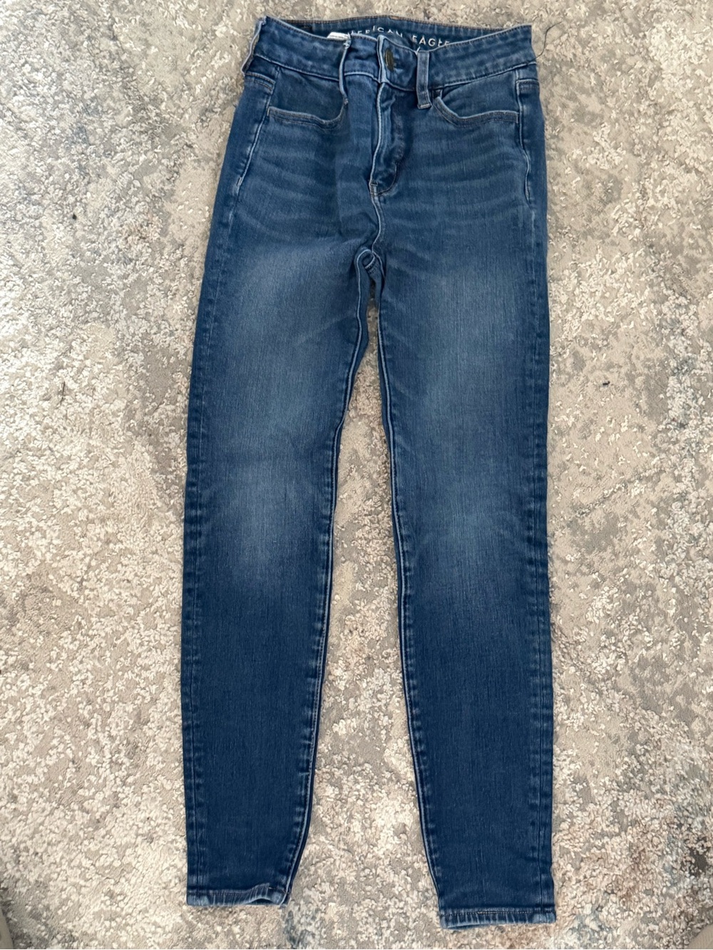 American Eagle Outfitters Skinny Jeans - Dark Indigo Blue